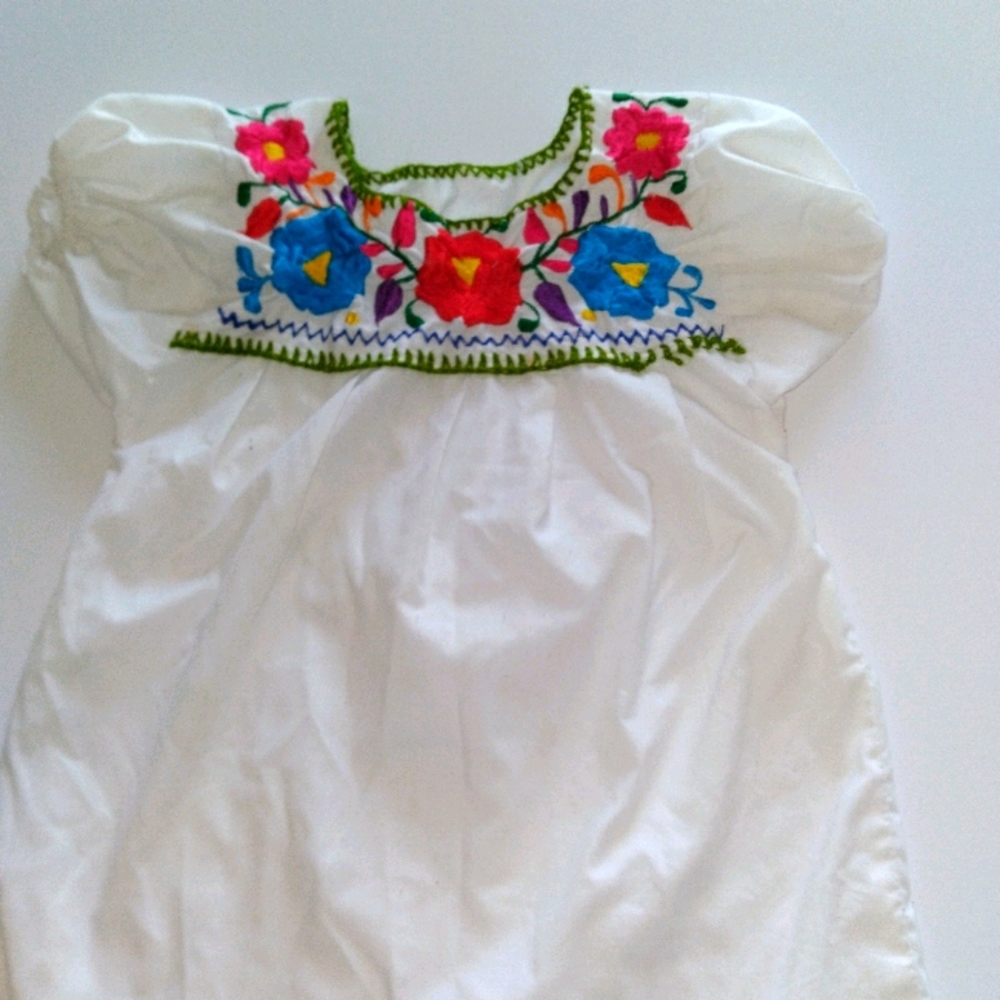 Mexican embroidered top